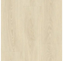 Svetlá laminátová podlaha s dreveným vzhľadom.