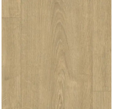 Detail laminátovej podlahy so vzhľadom dreva.