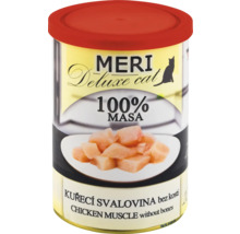 Meri Deluxe Cat konzerva pre mačky s kuracím mäsom bez kostí