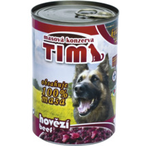 Konzerva pre psy s hovädzím mäsom