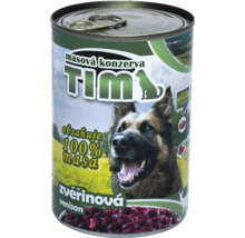 Konzerva pre psov so zverinou