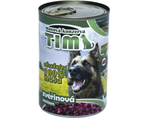 Konzerva pre psov so zverinou