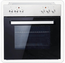 Rúra s ovládacími gombíkmi a sklenenými dvierkami