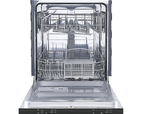 Otvorená umývačka riadu s umývacími košmi