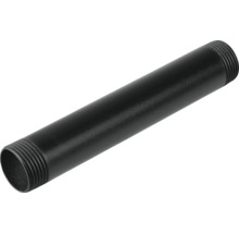 Čierna oceľová rúrka so závitom