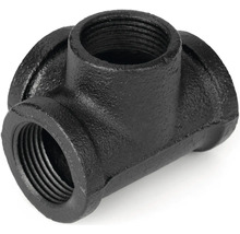 T-kus z liatiny s vnútorným závitom