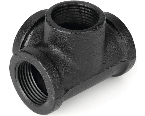 T-kus z liatiny s vnútorným závitom