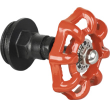 Ventilové koleso s čiernym pripojovacím kusom