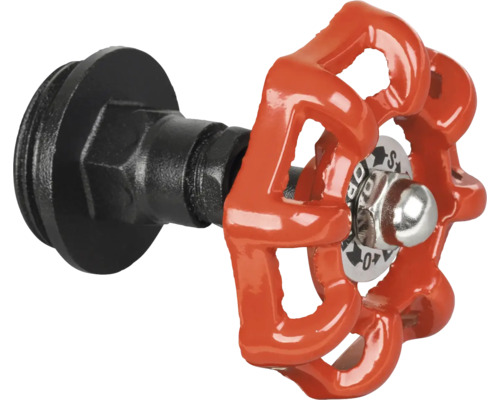 Ventilové koleso s čiernym pripojovacím kusom