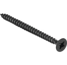 Čierny sadrokartónový skrutka s krížovou hlavou