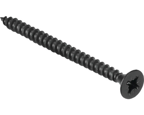 Čierny sadrokartónový skrutka s krížovou hlavou