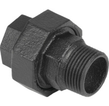 Čierna liatinová tvarovka potrubná skrutka