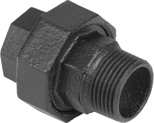 Čierna liatinová tvarovka potrubná skrutka