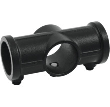 Čierny T-kus z temperovanej liatiny pre rúrkové spoje