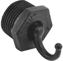 Skrutkovacia zátka s hákom z ocele