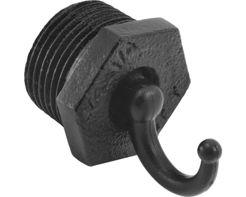Skrutkovacia zátka s hákom z ocele