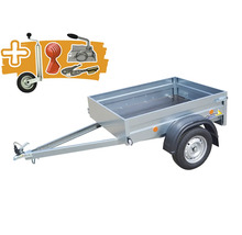 Batožinový prípojný vozík Agados s príslušenstvom