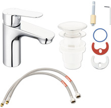 Umývadlová batéria s príslušenstvom na inštaláciu