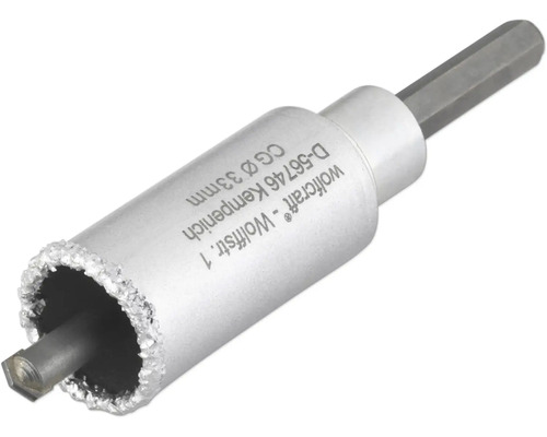 Vrták na dlaždice Wolfcraft s priemerom 33 milimetrov