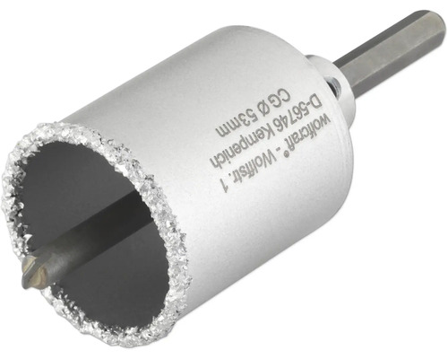 Wolfcraft dierovacia píla na dlaždice s priemerom 53 milimetrov