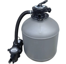 Piesková filtrácia pre bazény s čerpadlom