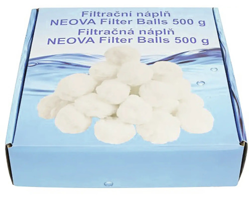 NEOVA filtračné gule 500 gramov v balení