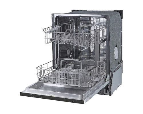 Otvorená umývačka riadu s dvoma košmi