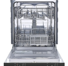 Otvorená umývačka riadu s košmi na riad