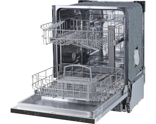 Otvorená umývačka riadu s dvoma košmi