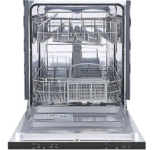 Otvorená umývačka riadu s košmi