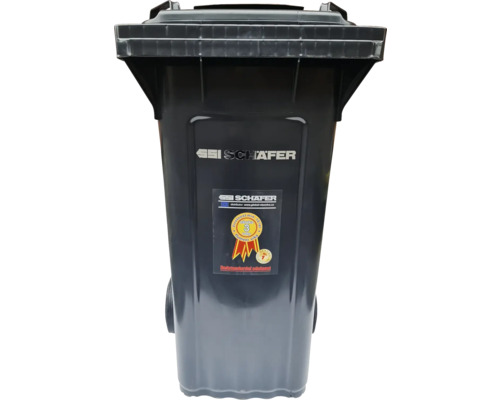 Popolnica s vekom a kolieskami