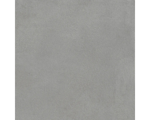 Sivá podlahová dlaždica s matným povrchom.