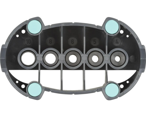 Viacnásobný adaptér pre pripojenie kohútika s piatimi rôznymi veľkosťami