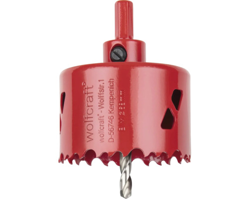 Wolfcraft dierovacia píla so stredovým vrtákom, priemer 28 milimetrov