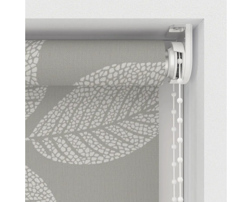 Roleta so vzorom listov a retiazkovým ovládaním