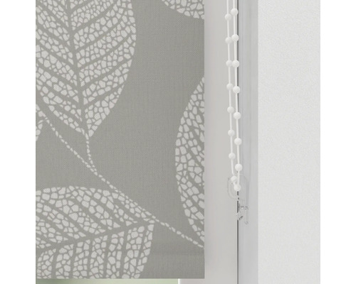 Roleta so vzorom listov a retiazkovým ovládaním