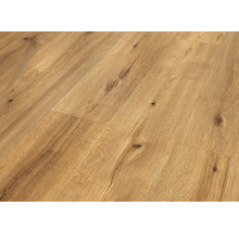 Detail laminátovej podlahy so vzhľadom dreva