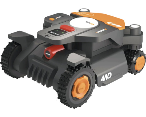 Robotická kosačka Worx s pohonom všetkých kolies