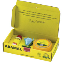 Základná testovacia súprava Abamal pre tepelnú vnútornú vrstvu v otvorenom žltom balení