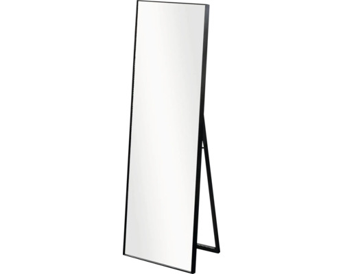 Obdĺžnikové stojace zrkadlo s rámom