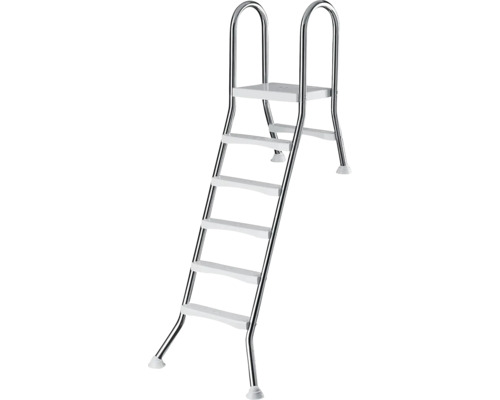 Bazénové schodíky NEOVA nerezová oceľ 150 cm Bazénový rebrík z nehrdzavejúcej ocele so stupňami