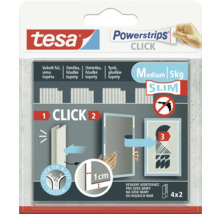 Tesa Powerstrips Click Medium na zavesenie obrazových rámov bez vŕtania