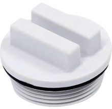 Biela plastová závitová zátka