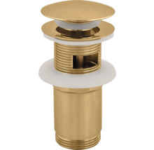 Umývadlová zátka z kovu