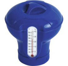 Plávajúci bazénový teplomer na meranie teploty vody.