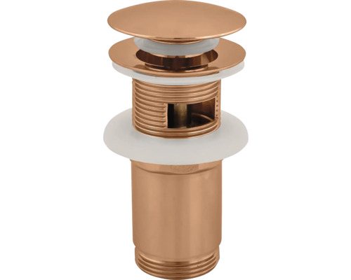 Kovová umývadlová zátka