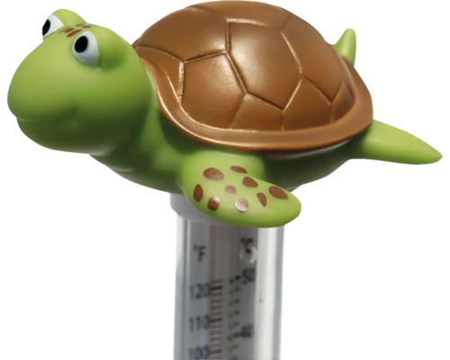 Plávajúce bazénový teplomer motív korytnačky Bazénový teplomer v tvare korytnačky na meranie teploty