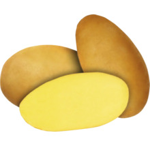 Tri zemiaky, jeden rozpolený