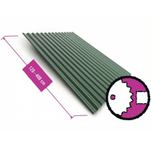 Trapézový plech s dĺžkou 120 až 400 cm