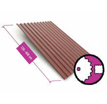 Trapézový plech s dĺžkou 120 až 400 centimetrov